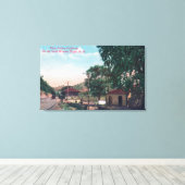 Post Pieta Northwestern Pacific RR Canvas Afdruk (Insitu (Houten vloer))