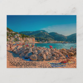 Post Puerto de Sóller en la isla de Mallorca Briefkaart