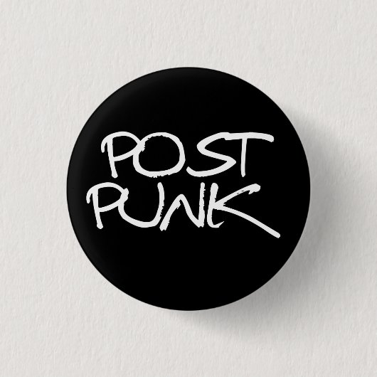 Post Punk Button (Voorkant)