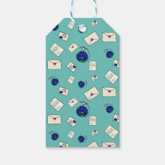 Post Rond De Wereld Cadeaulabel