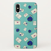 Post Rond de Wereld Case-Mate iPhone Case (Achterkant)