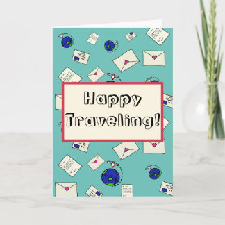 Post Rond de Wereld Kaart