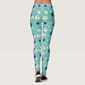 Post Rond De Wereld Leggings (Achterkant)