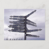 Post Sign. Briefkaart (Voorkant)