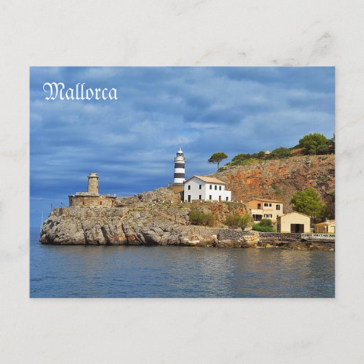post-Soller-Sa Calobra desde el mar en Mallorca Briefkaart (Voorkant)