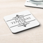 Post Tenebras Lux Bier Onderzetter (Linkerzijde)