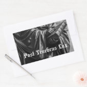 Post-Tenebras Lux-Sticker Rechthoekige Sticker (Envelop)
