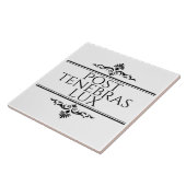 Post Tenebras Lux Tegeltje (Zijkant)