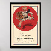 Post Toasties  reclame Poster (Voorkant)