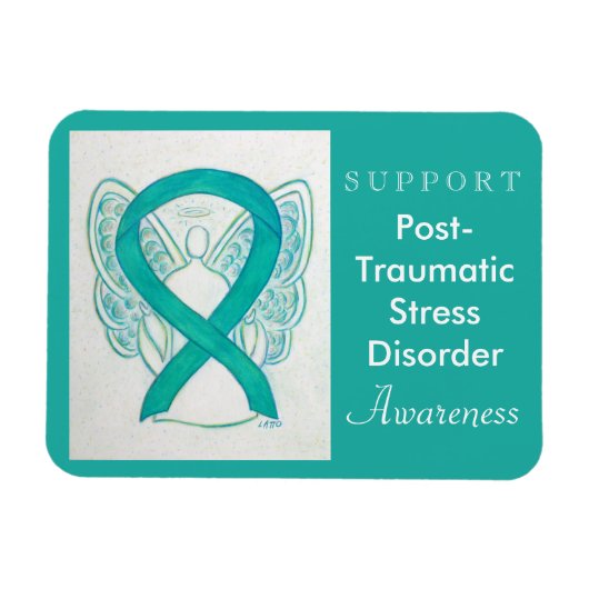 Post-Traumatic Stress Disorder Awareness Magnet Magneet (Horizontaal)