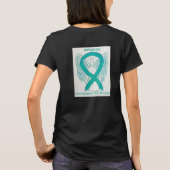 Post-traumatische stressstoornis Ribbon Angel Shir T-shirt (Achterkant)