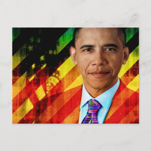 Post Urban Obama Briefkaart (Voorkant)
