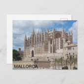 post van de Catedral de Palma de Mallorca Briefkaart (Voorkant / Achterkant)