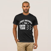 Post Vasectomy Joke Remoe Sperm Juice Team T-shirt (Voorkant volledig)