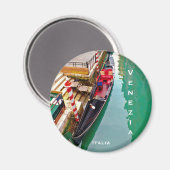 Post Venetië, Italië (IT) - Gondola Magneet (Voorkant / Achterkant)