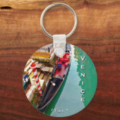 Post Venetië, Italië (IT) - Gondola Sleutelhanger (Voorkant)