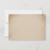 Post-Wedding Brunch -Script, Paars Kaart (Achterkant)