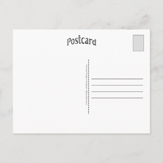 Posta ve Telgraf Teşkilatı (PTT) Briefkaart (Achterkant)