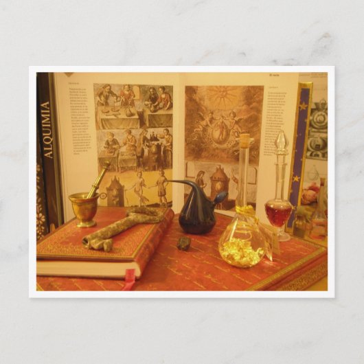 Postal Alquimia Briefkaart (Voorkant)
