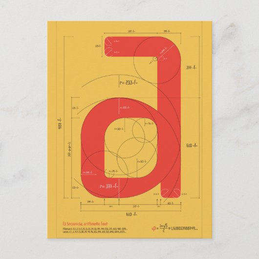 Postal Áurea Briefkaart (Voorkant)