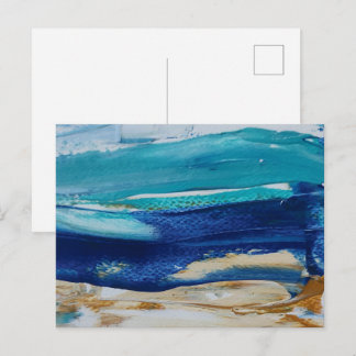 Postal Blue Monticelli Art Briefkaart