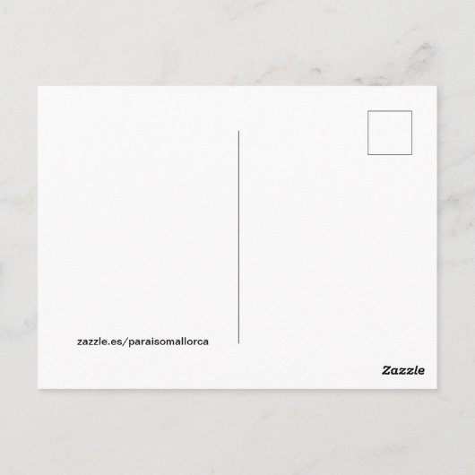 postal Cala Llombards en la isla de Mallorca Briefkaart (Achterkant)