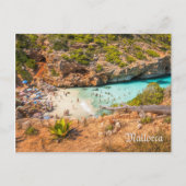 postal Cala Llombards en la isla de Mallorca Briefkaart (Voorkant)