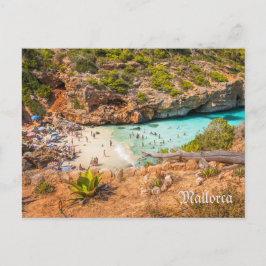postal Cala Llombards en la isla de Mallorca Briefkaart