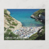 postal Calas de Mallorca Briefkaart (Voorkant)