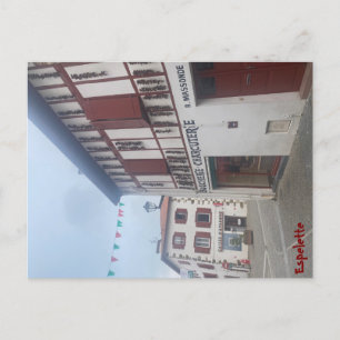 Postal card d'Espelette Briefkaart