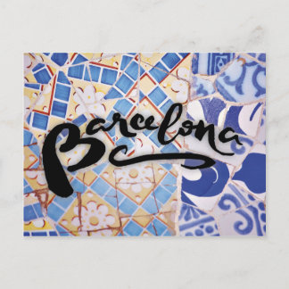 Postal de Barcelona Briefkaart
