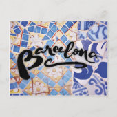 Postal de Barcelona Briefkaart (Voorkant)