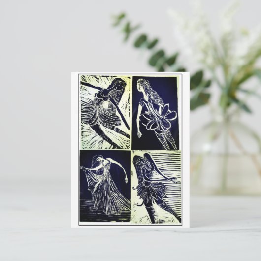 Postal de DISEÑO JOY Briefkaart (Staand voorkant)