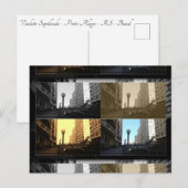 Postal de Festas de Fim de Ano Porto Alegre - RS Briefkaart (Voorkant / Achterkant)