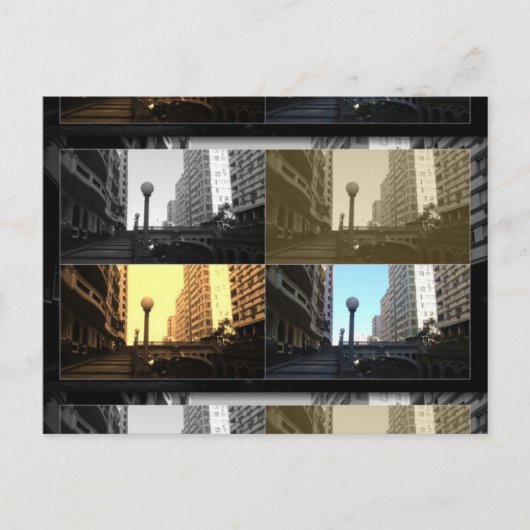 Postal de Festas de Fim de Ano Porto Alegre - RS Briefkaart (Voorkant)