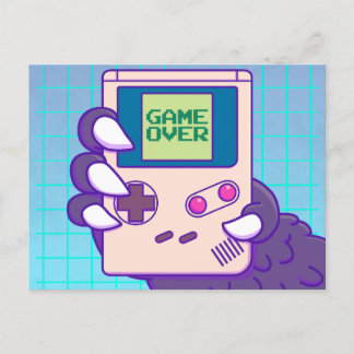 Postal de Game over Godzilla Briefkaart