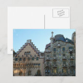 Postal de la Casa Batlló de Antoni Gaudí Briefkaart (Voorkant / Achterkant)