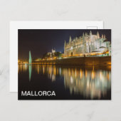 postal de la Catedral de Palma de Mallorca Briefkaart (Voorkant / Achterkant)