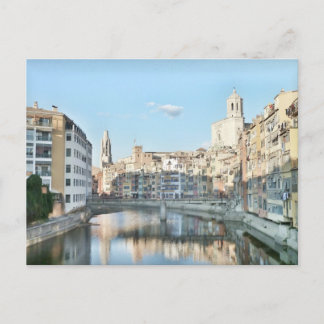Postal de la ciudad de Girona Briefkaart