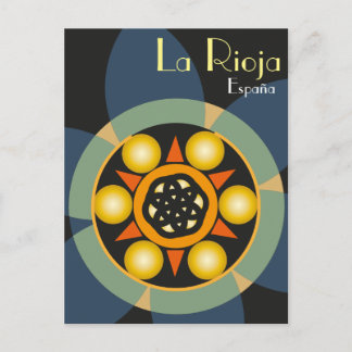 Postal de La Rioja, España Briefkaart
