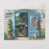 Postal de macetas d'flores briefkaart (Voorkant)