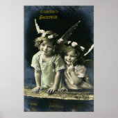 Postal de Pascua Vintage Poster (Voorkant)