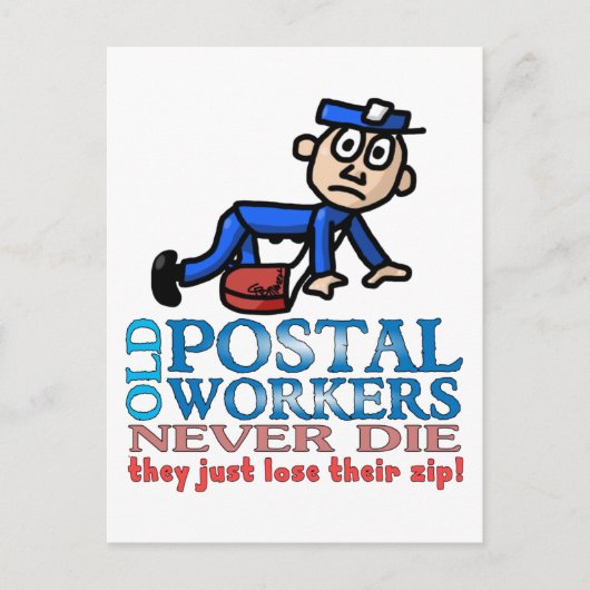 Postal Epitaph Briefkaart (Voorkant)