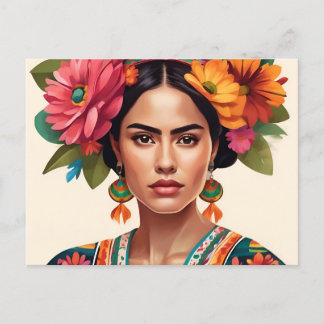 Postal festiva feestdagenkaart