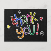 Postal gracias briefkaart (Voorkant)