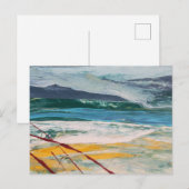 Postal Green Sea  Briefkaart (Voorkant / Achterkant)