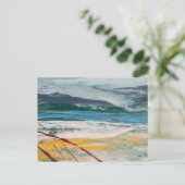 Postal Green Sea  Briefkaart (Staand voorkant)