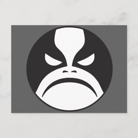 Postal Icono Metalizado negro Briefkaart (Voorkant)