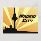 Postal Madrid Briefkaart (Voorkant)