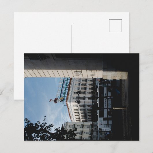 Postal Madrid España puerta del sol Tio pepe Briefkaart (Voorkant / Achterkant)